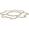 Ekena Millwork 83W x 83H x 14T Large Anderson Decorative Fretwork Wood Ceiling Panels, Hickory CELW83X83X0250ANDHI - alternate 7